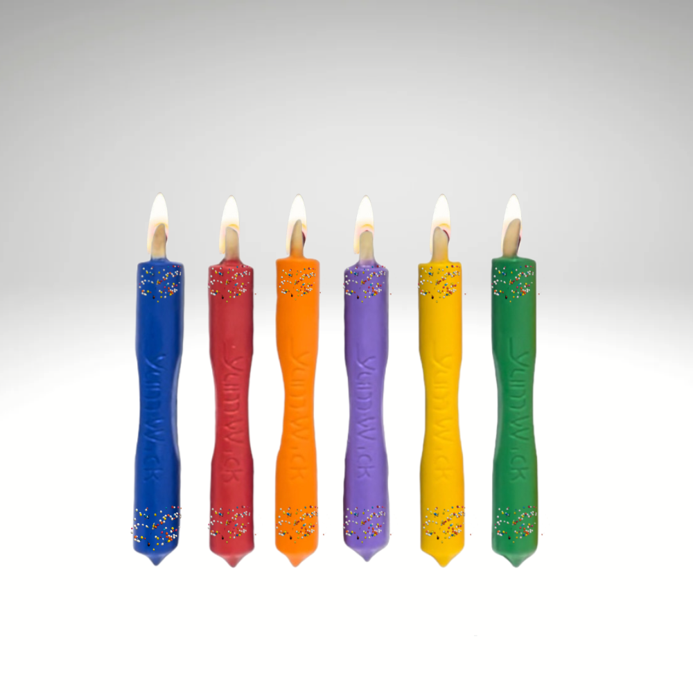 YUM-WICK® ChocoPop Party Candles -6ct.