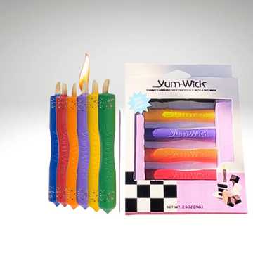 YUM-WICK® ChocoPop Party Candles -6ct.