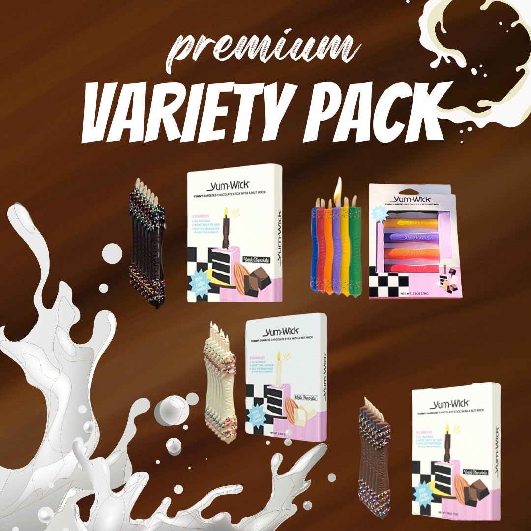 YUM-WICK® Chocolate Stick Variety Pack